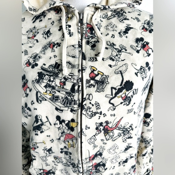Disney Classic Collection Zip Up Hooded Jacket Size Large - Picture 6 of 11